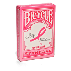 Игральные карты Bicycle Rider Breast Cancer